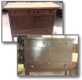 Commercial wood restoration of a conference room
